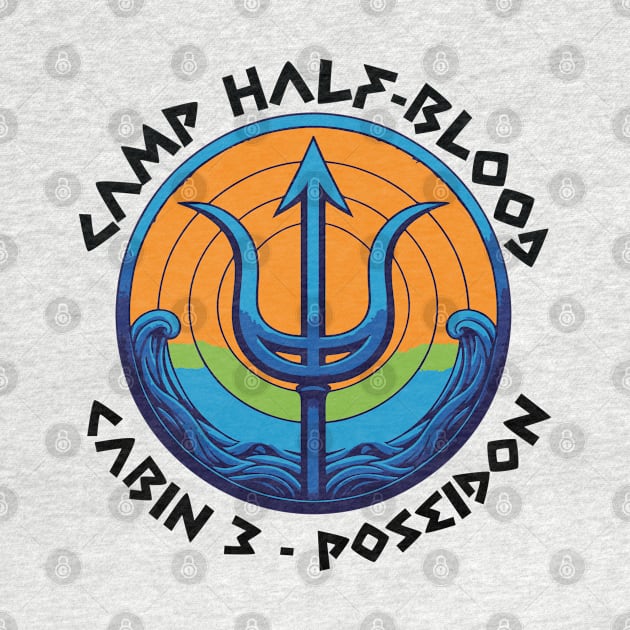 Cabin 3 Poseidon - CAMP half-blood V6 by whatyouareisbeautiful